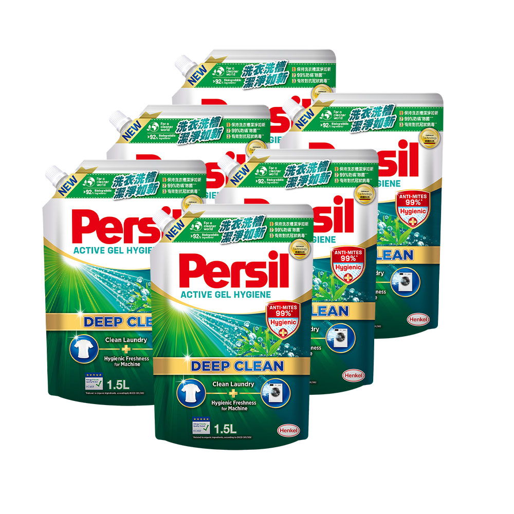 Persil 寶瀅 深層酵解洗衣精補充包 1.5Lx6包